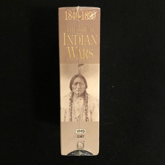 🎉HP!🎉NIB - Two VHS Set “The Great Indian Wars 1840-1890” - Never Unwrapped 📼 - Picture 3 of 5